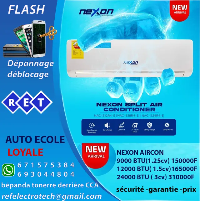 Image of climatiseur NEXON