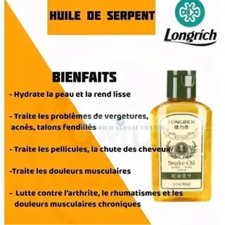 Photo 2 du produit  - huile de serpent longrich