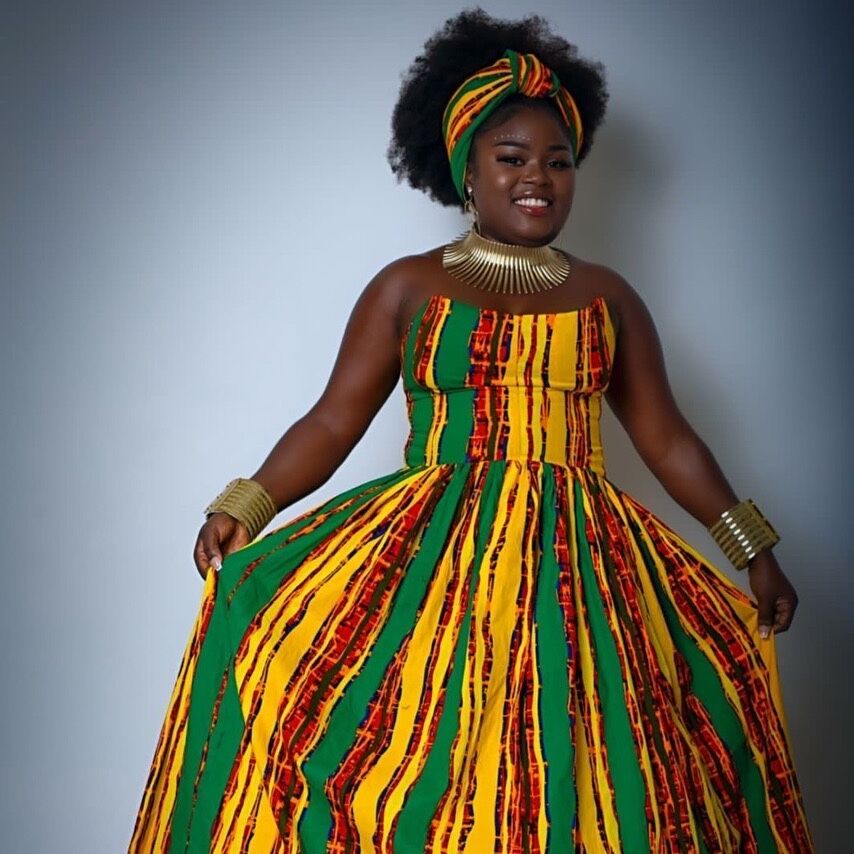 African Princess, Wall Box Dress