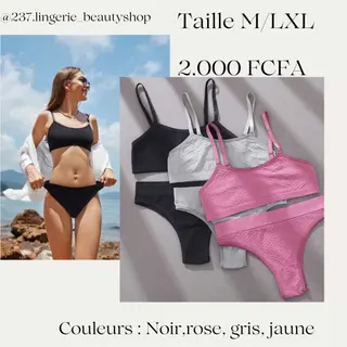 Product image attachment 1 - Lingerie set (size M – XL)