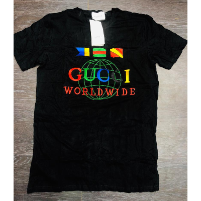 Photo 1 du produit - T-shirts Gucci - Noir/Blanc/Orange