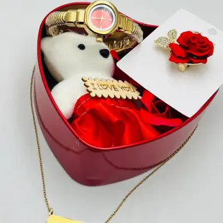 Product image attachment 5 - Coffret montre, chaîne et broche fin de série