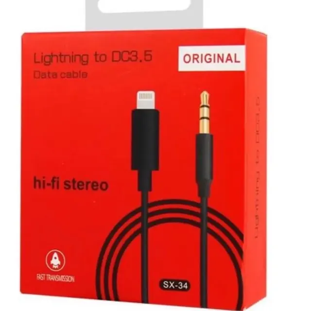 Image de Adaptateur jack iPhone (Llighting to DC)3.5
