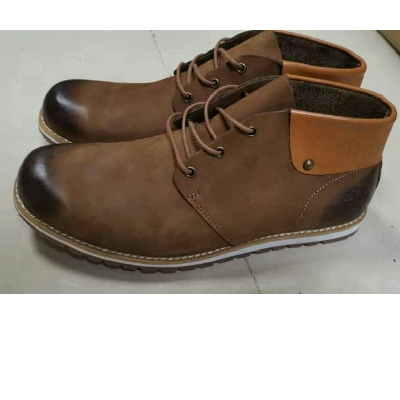 Photo 1 du produit - Bottes à lacets marron