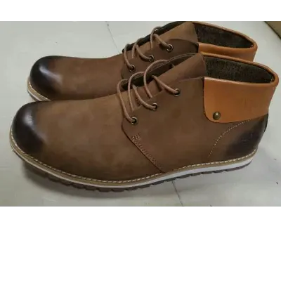 Image de Bottes à lacets marron
