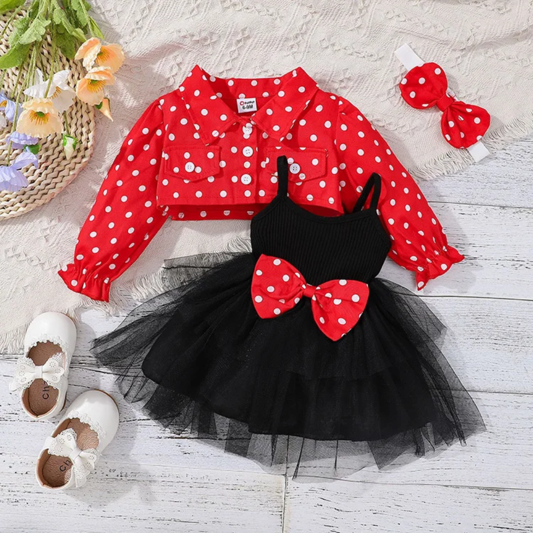 Photo 1 du produit  - 3 pcs kids dress