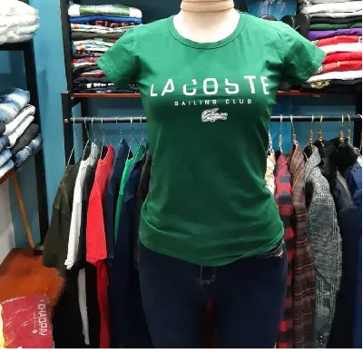 Image de T-shirt Lacoste vert