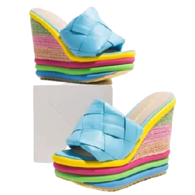 Image de Sandales multicouleur