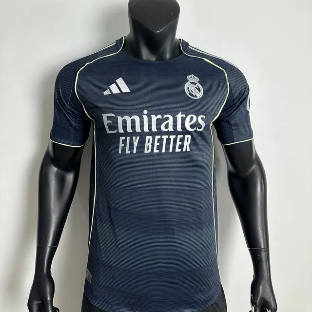 Image of REAL MADRID BLACK UEFA EDIT JERSEY