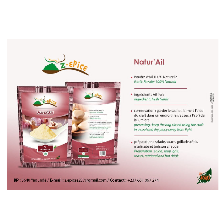 Photo 1 du produit - Poudre d'ail