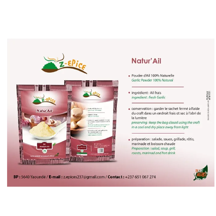 Photo 1 du produit - Poudre d'ail