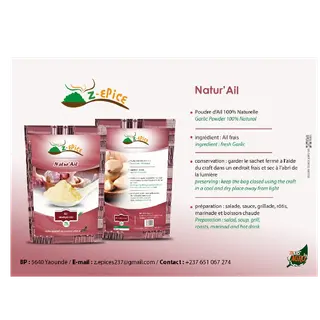 Photo 1 du produit  - Poudre d'ail
