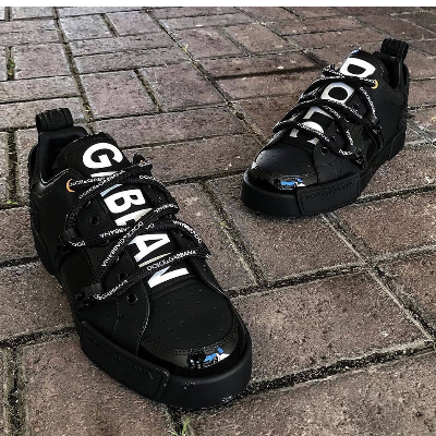 Photo 1 du produit - Chaussure Dolce Gabbana - Noir/Blanc