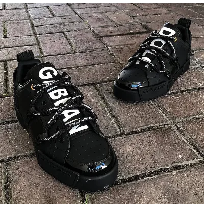 Photo 1 du produit - Chaussure Dolce Gabbana - Noir/Blanc