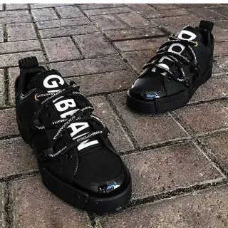 Photo 1 du produit  - Chaussure Dolce Gabbana - Noir/Blanc