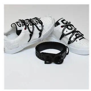 Photo 2 du produit  - Chaussure Dolce Gabbana - Noir/Blanc