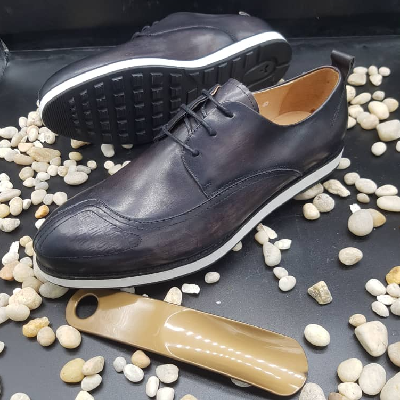 Product image attachment 1 - Burnished all leather shoe