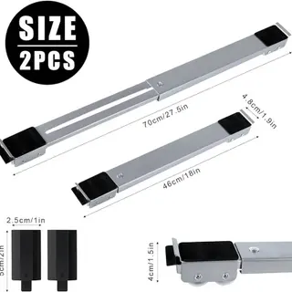 Product image attachment 2 - adjustable fridge support