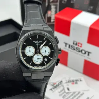 Photo 3 du produit  - Tissot PRX chronographe leather