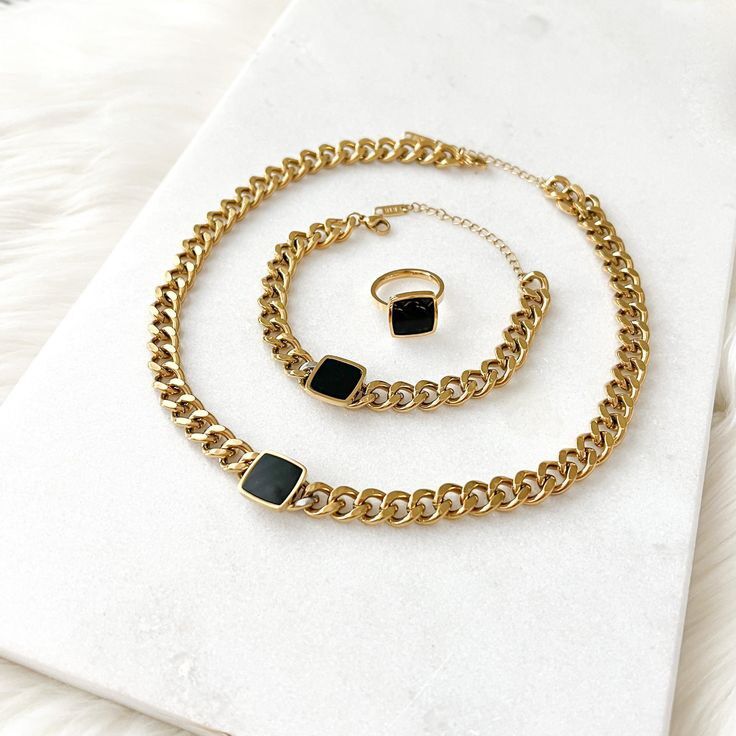 earrings+bracelet+necklace+ring