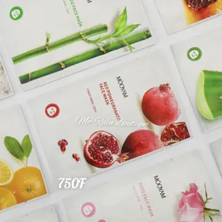 Photo 4 du produit  - Masques visage en tissu aux acides fruits