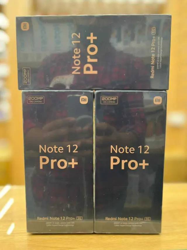 Image de XIAOMI REDMI NOTE 12 PRO PLUS 5G - 256G NOIR