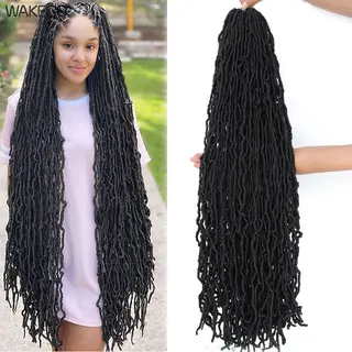 Product image attachment 1 - Faux locs extension 60cm 50 rods