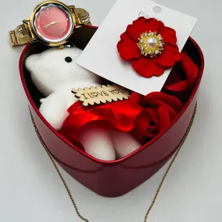 Product image attachment 2 - Coffret montre, chaîne et broche fin de série