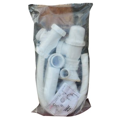 Photo 1 du produit  - Siphon d'Evier de Cuisine (VIDAGE EVIER 1 BAC) - Blanc