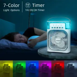 Photo 3 du produit  - Mini Ventilateur 4 en 1
