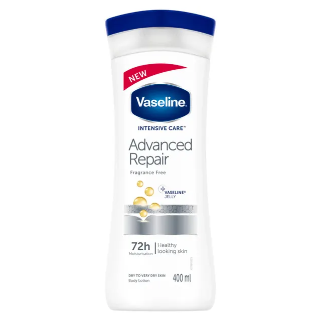 Image de Lait corps Vaseline Advanced Repair 400ml