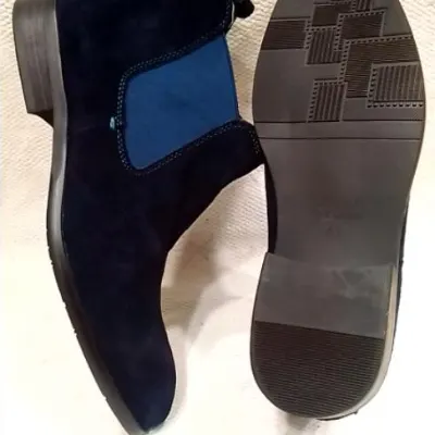 Image de chaussures formelles bleues