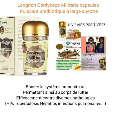 Image de Cordyceps militaris 60 capsules