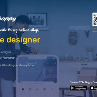 The designer logo